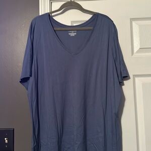 Lane Bryant Light Blue Top Sz 22/24